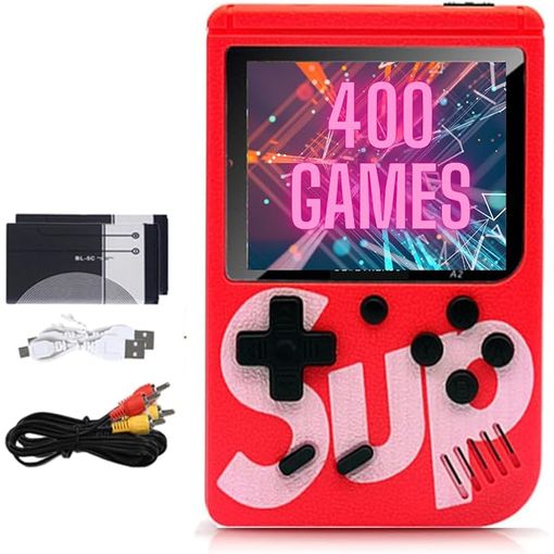 Consola Retro Portátil 400 Juegos – Tu Mundo de Diversión Retro Siempre a Mano